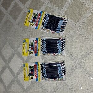 Kiddos U Lace 3 Sets of Navy No Tie Shoelaces- As Seen On Shark Tank